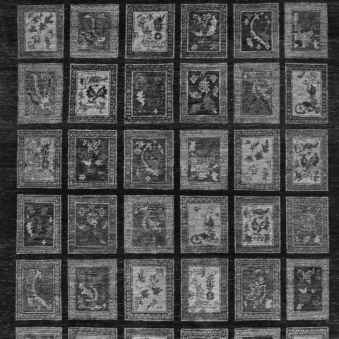 Abstract Gray Modern Rug, abs674gry