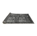 Sideview of Abstract Gray Modern Rug, abs676gry