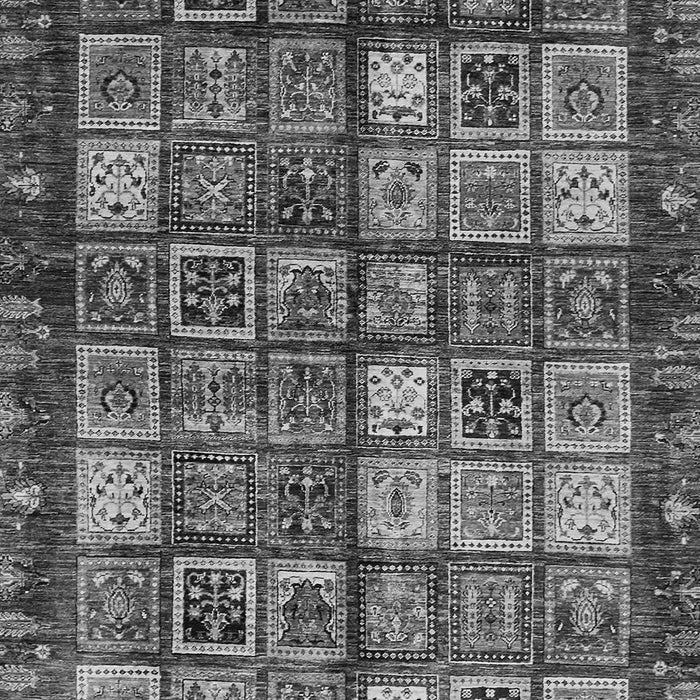 Machine Washable Abstract Gray Modern Rug, wshabs676gry