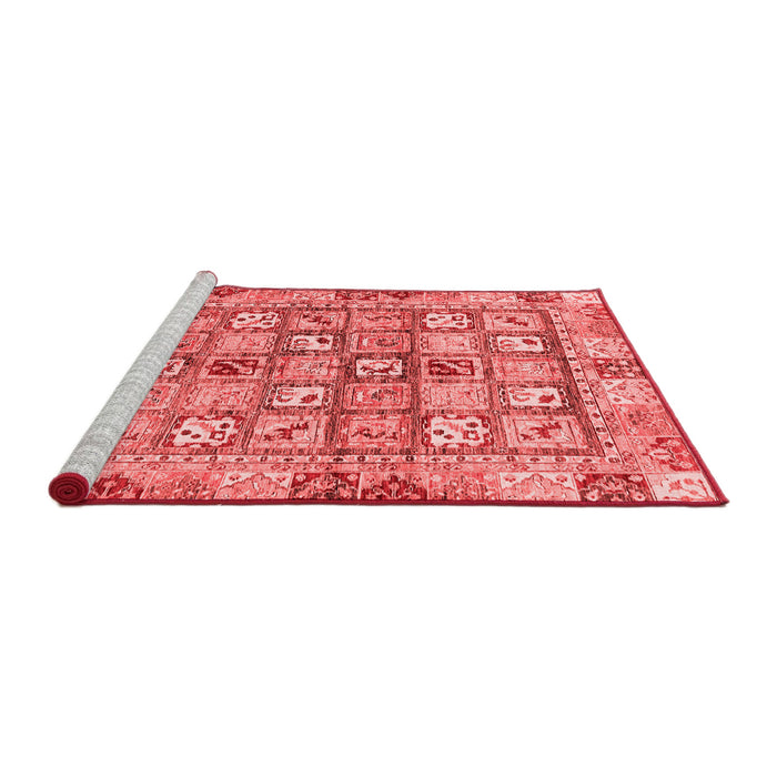 Modern Red Washable Rugs