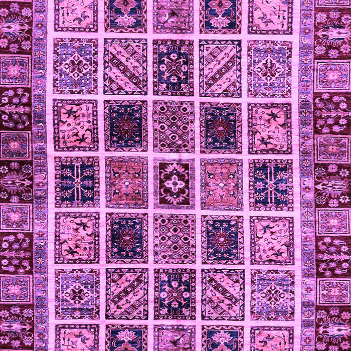 Abstract Purple Modern Rug, abs679pur