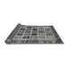 Sideview of Abstract Gray Modern Rug, abs679gry