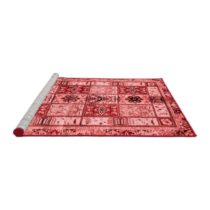 Modern Red Washable Rugs