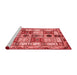 Modern Red Washable Rugs