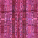 Square Abstract Pink Modern Rug, abs681pnk