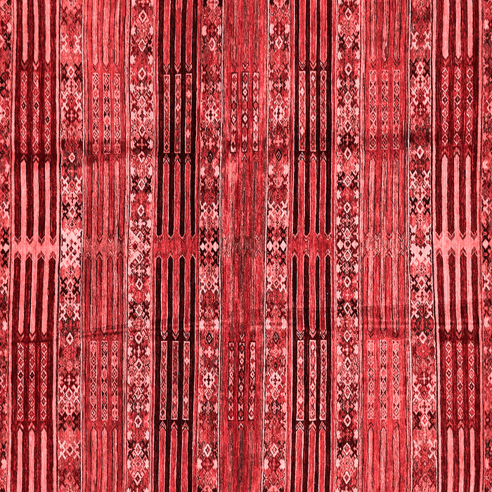 Machine Washable Abstract Red Modern Rug, wshabs681red