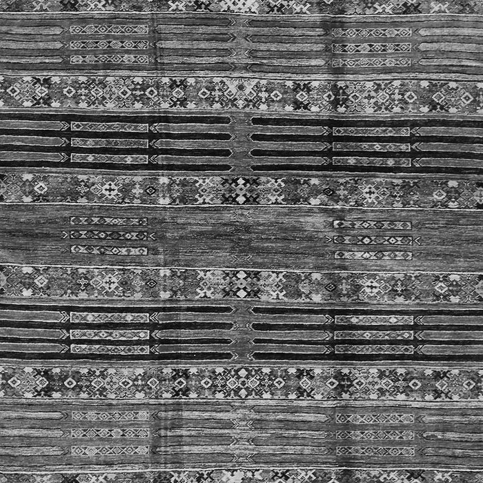 Abstract Gray Modern Rug, abs681gry