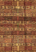 Abstract Brown Modern Rug, abs681brn