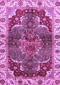 Abstract Purple Modern Rug, abs682pur