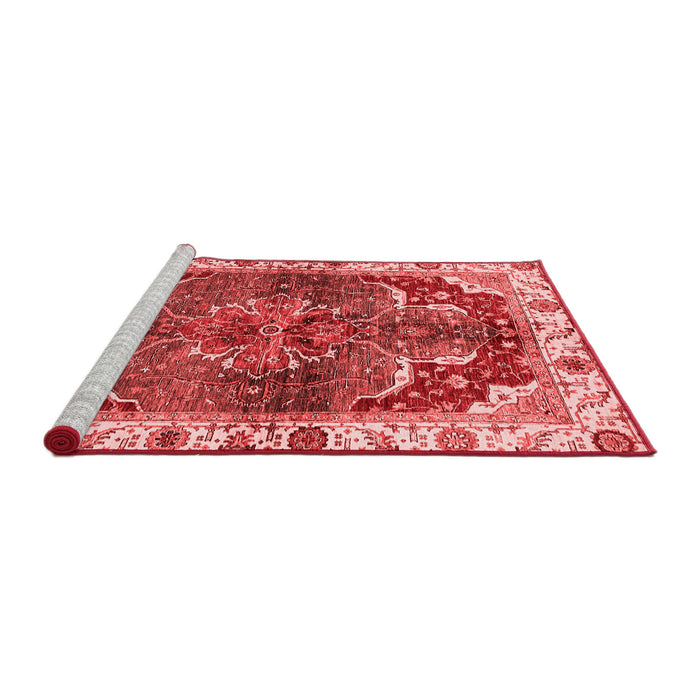 Modern Red Washable Rugs
