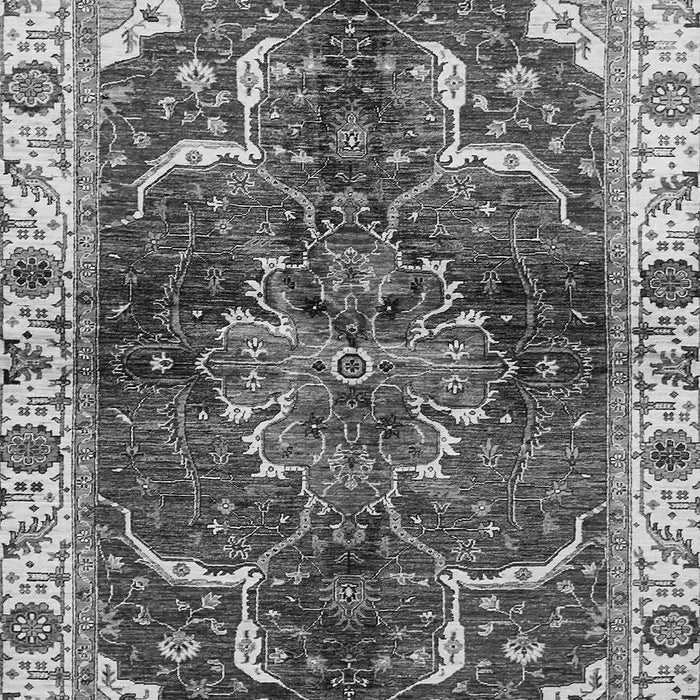 Machine Washable Abstract Gray Modern Rug, wshabs682gry