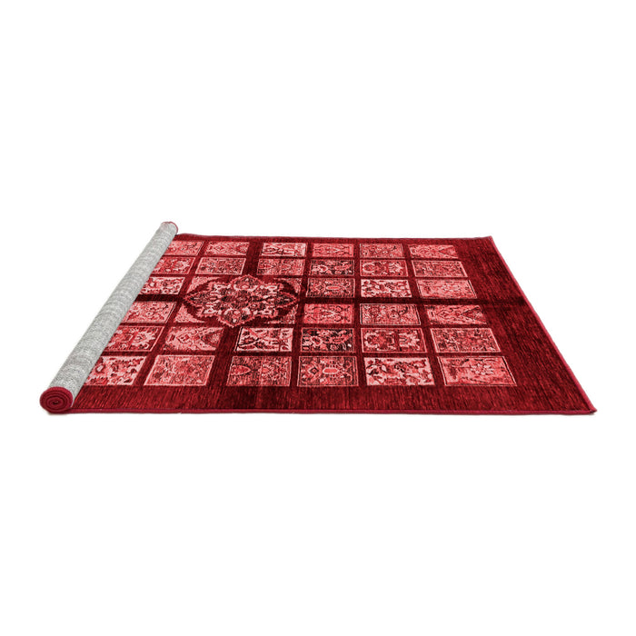 Modern Red Washable Rugs