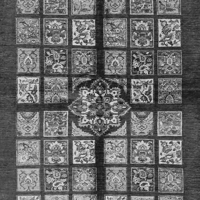 Machine Washable Abstract Gray Modern Rug, wshabs683gry