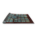 Sideview of Abstract Light Blue Modern Rug, abs683lblu