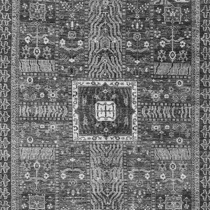 Abstract Gray Modern Rug, abs684gry