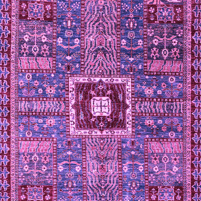 Machine Washable Abstract Purple Modern Area Rugs, wshabs684pur