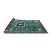 Sideview of Abstract Light Blue Modern Rug, abs684lblu