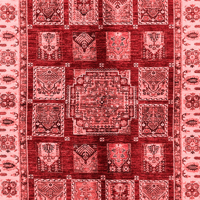 Abstract Red Modern Area Rugs
