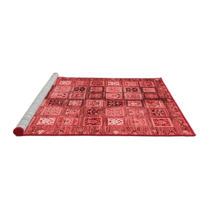 Modern Red Washable Rugs