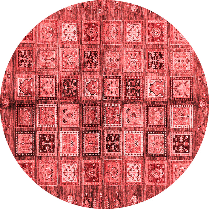 Machine Washable Abstract Red Modern Rug, wshabs688red