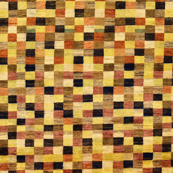 Abstract Orange Modern Rug, abs68