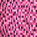 Square Machine Washable Abstract Pink Modern Rug, wshabs68pnk