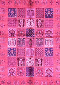 Abstract Pink Modern Rug, abs690pnk