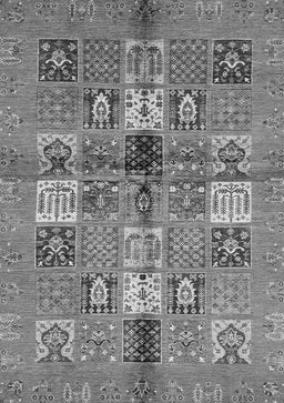 Abstract Gray Modern Rug, abs690gry