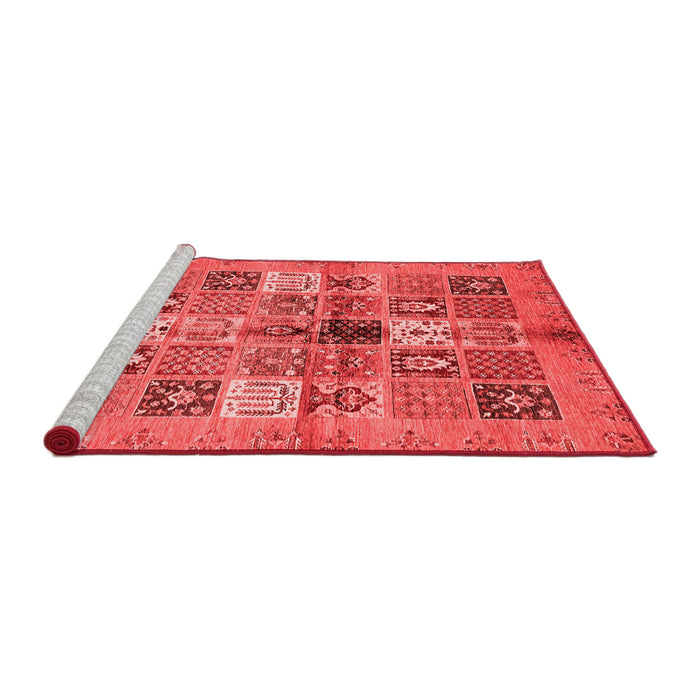Modern Red Washable Rugs