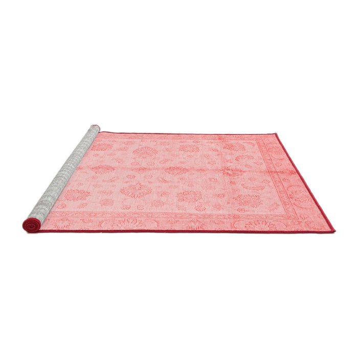 Modern Red Washable Rugs