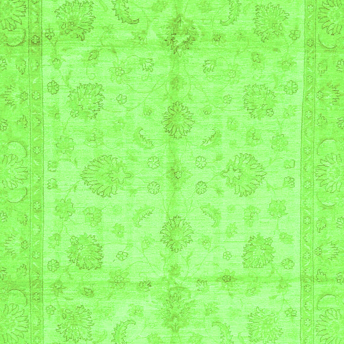 Abstract Green Modern Rug, abs691grn