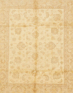 Abstract Mustard Yellow Modern Rug, abs691