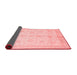 Abstract Red Modern Area Rugs