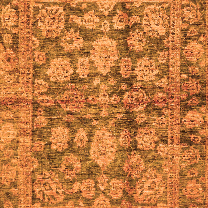 Oriental Orange Traditional Rug, abs692org