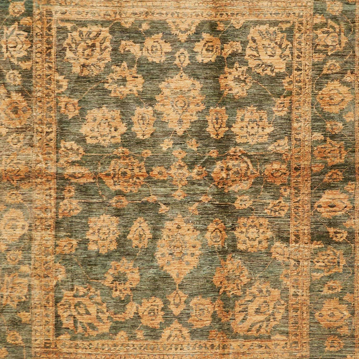 Abstract Yellow Oriental Rug, abs692