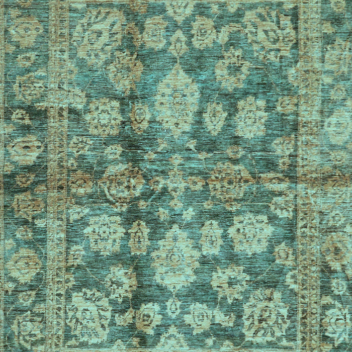 Oriental Light Blue Traditional Rug, abs692lblu