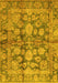 Oriental Yellow Traditional Rug, abs692yw