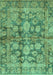 Oriental Turquoise Traditional Rug, abs692turq