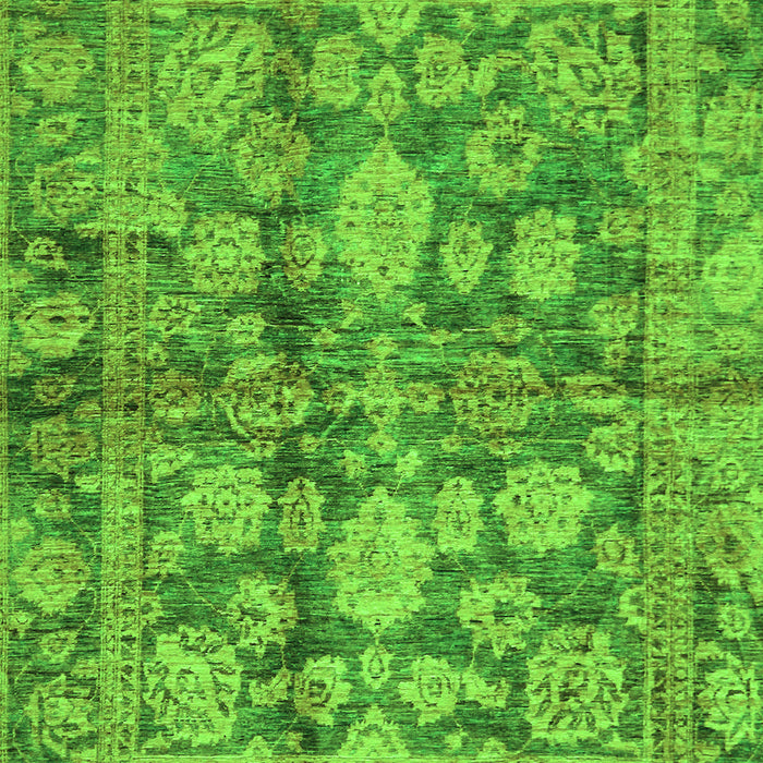 Oriental Green Traditional Rug, abs692grn