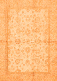 Oriental Orange Traditional Rug, abs693org