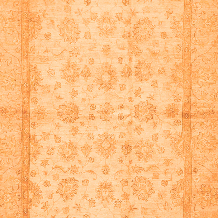 Oriental Orange Traditional Rug, abs693org