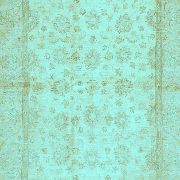 Oriental Light Blue Traditional Rug, abs693lblu