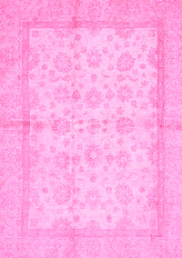 Oriental Pink Traditional Rug, abs693pnk