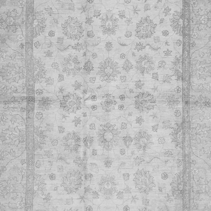 Machine Washable Oriental Gray Traditional Rug, wshabs693gry