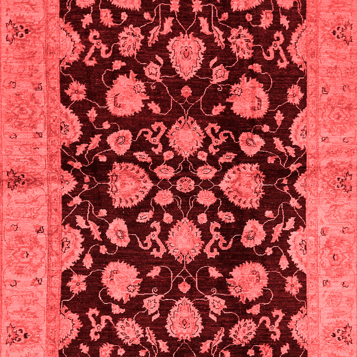 Abstract Red Modern Area Rugs