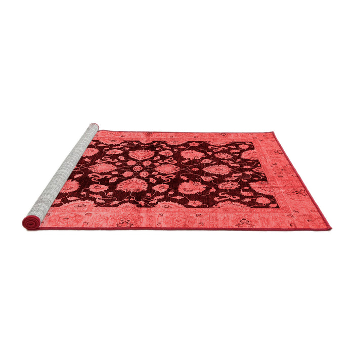 Modern Red Washable Rugs