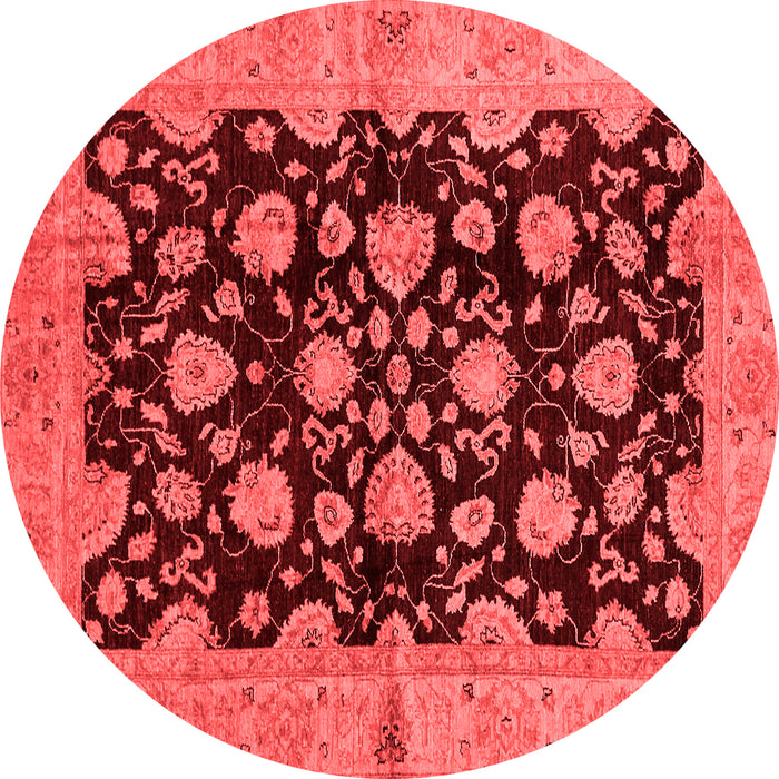 Machine Washable Abstract Red Modern Rug, wshabs694red