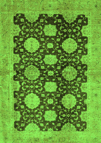 Oriental Green Traditional Rug, abs695grn