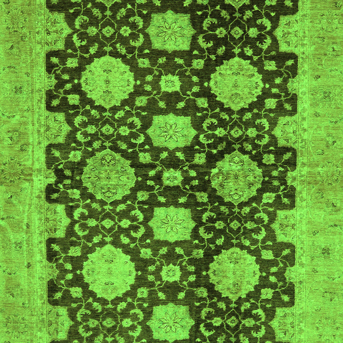 Oriental Green Traditional Rug, abs695grn