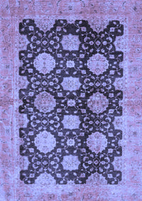 Oriental Blue Traditional Rug, abs695blu